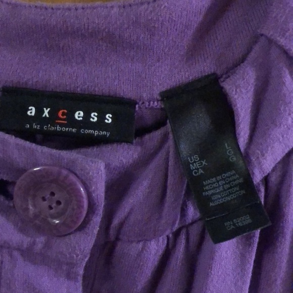 Axcess by liz Claiborne blouse - Picture 5 of 5